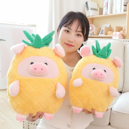 LsnDxg Ananas Schwein Puppe Plüschtier kreative Puppe Geburtstagsgeschenk für Mädchen 50cm 1 von LsnDxg