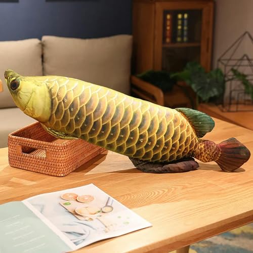 LsnDxg Arowana Plüschtiere Plüsch Karpfen Plüsch Wohnkultur Haustier Geschenke Kinder Geburtstagsgeschenke 30cm 2 von LsnDxg