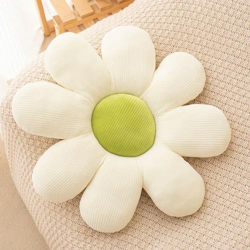 LsnDxg Blume Pflanze Plüsch Kissen Blütenblätter Sonnenblume Gänseblümchen Soft Sofa Dekor 60cm 8 von LsnDxg