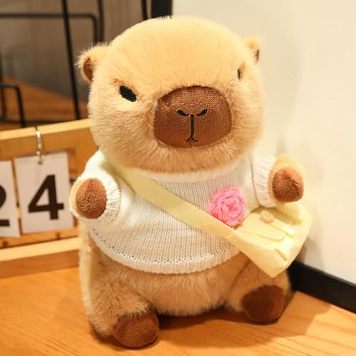 LsnDxg Capybara Puppe Capybara Puppe Plüschtier Geschenk für Kinder Geburtstagsgeschenk 23CM 7 von LsnDxg