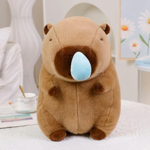 LsnDxg Capybara Puppe Plüschtier Tier Cartoon Plüschtier Kinder Geschenk Geburtstag 35cm 1 von LsnDxg