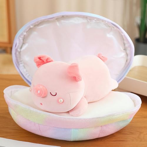 LsnDxg Cartoon Shell Schwein Soft Kissen Puppe Kreatives Tier Plüsch Spielzeug Mädchen Weihnachten Geschenk Geburtstagsgeschenk 70cm 1 von LsnDxg