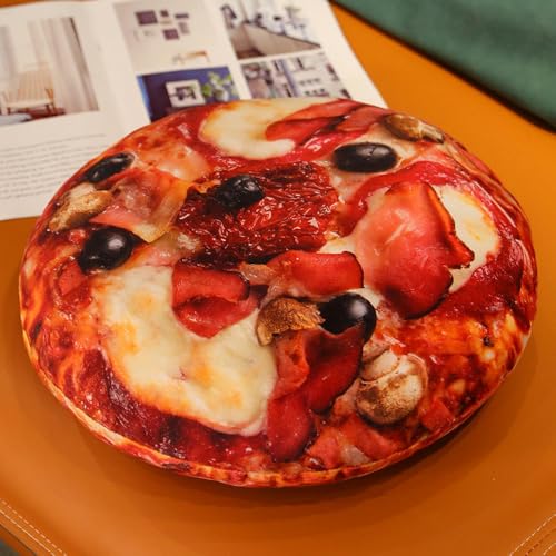 LsnDxg Essen Pizza Kissen, Plüschtiere, Brotkissen, Kissen, Stuhlkissen, Kinderpuppen, Geburtstagsgeschenke, 60CM 6 von LsnDxg