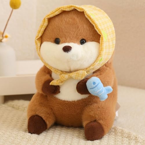 LsnDxg Fisch Capybara Puppe Capybara Plüschtier Cartoon Puppe Mädchen Puppe Kinder Geburtstagsgeschenk 30CM 4 von LsnDxg