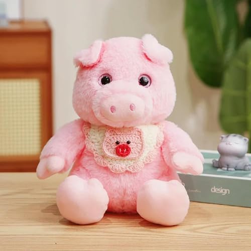 LsnDxg Husky Ente Schwein Dinosaurier Lätzchen Plüschtiere Tiere Kawaii Spielzeug Kinder Mädchen Geburtstagsgeschenke 30cm 2 von LsnDxg