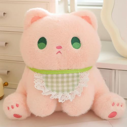 LsnDxg Katze Cartoon Tier Plüsch Spielzeug Plüsch Kawaii Kätzchen Lätzchen Kragen Kleid Plüsch Geschenk Kinder Geburtstagsgeschenk 20cm 3 von LsnDxg