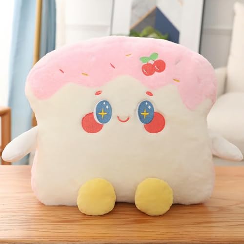 LsnDxg Kawaii Eiscreme-Kissen Niedliche Lebensmittel Puppenkissen Wohnkultur Spielzeug Geburtstagsgeschenke 40CM 2 von LsnDxg