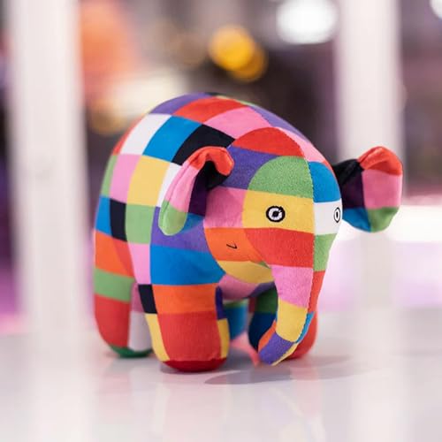 LsnDxg Kawaii Elefant Plüsch Puppe niedliche Karikatur kariert Elefant Plüsch Spielzeug Kinder Geschenk Weihnachten Geschenk 30cm 1 von LsnDxg