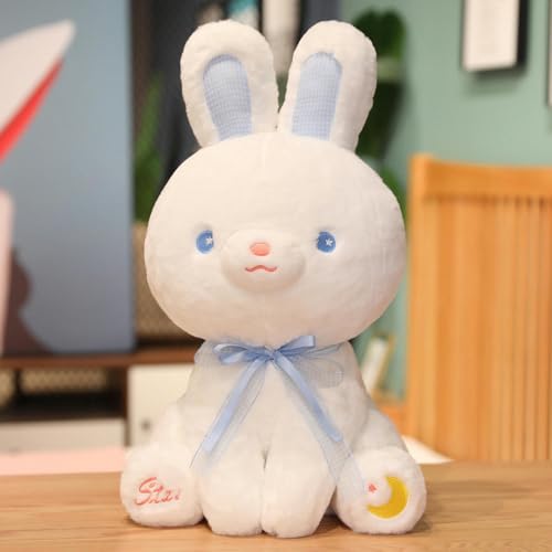 LsnDxg Kawaii Hase Plüschtier Niedliches Häschen Weiches Kissen Mädchen Geburtstagsgeschenk 35cm 2 von LsnDxg