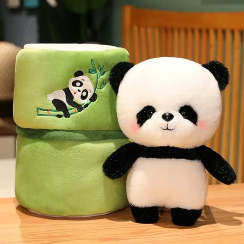 LsnDxg Kawaii Panda Bambus Cartoon Tier Stehend Plüsch Kinder 28cm 3 von LsnDxg