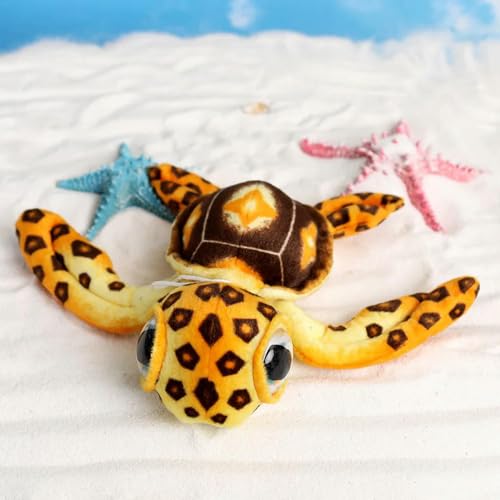 LsnDxg Kawaii Schildkröte Plüschtiere Schlafkissen Cartoon Tier Plüsch Puppen Anhänger Puppe Geschenke für Kinder Geburtstagsgeschenke 17cm 7 von LsnDxg