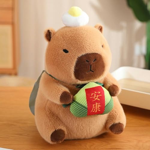 LsnDxg Kreative Zongzi Capybara weiche Plüsch Puppe Freunde 40cm 2 von LsnDxg