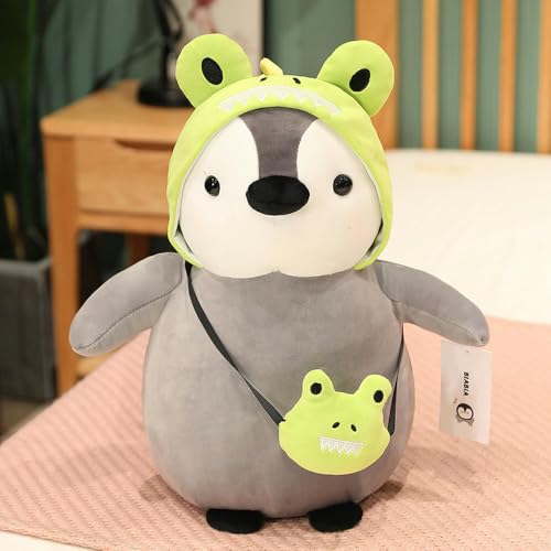 LsnDxg Kreativer Rucksack, Pinguinpuppe, Plüschtier, weiche süße Tierpuppe, Geburtstagsgeschenk 45cm 1 von LsnDxg