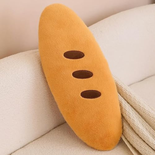 LsnDxg Lebensechtes Brot Plüsch Riesen Kissen Plüsch Cartoon Sofa Kissen kreatives Spielzeug Kinder Geschenk Geburtstag 50cm 1 von LsnDxg