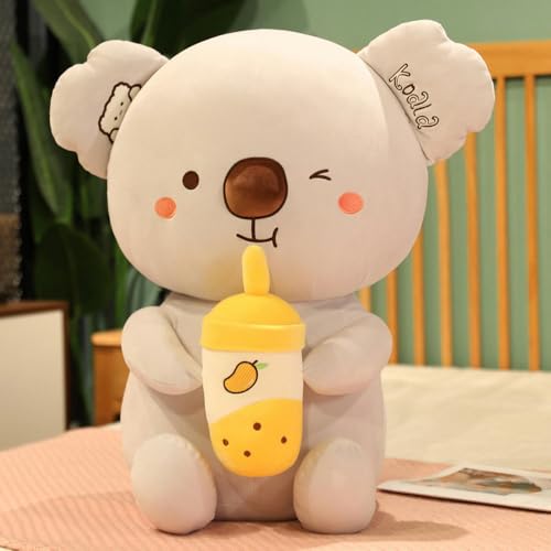 LsnDxg Milchtee Koala Plüschpuppe niedliche Tierpuppe weiche Kissen Kinder Geburtstagsgeschenk 60cm 3 von LsnDxg