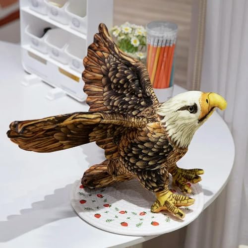 LsnDxg Neue Adler Plüschtier Weiches Plüschtier Vogel Vogel Adler Kissen Zimmer Dekoration Geburtstagsgeschenk Thanksgiving Tag Geschenk 30cm 1 von LsnDxg