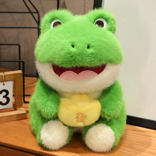 LsnDxg Neue Frosch Puppe Plüsch Spielzeug Tier Puppe Kinder Mädchen Geschenk Kinder Geburtstagsgeschenk 45CM 1 von LsnDxg