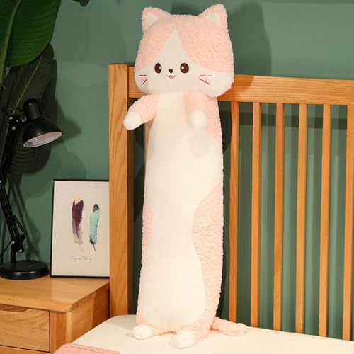 LsnDxg Neues Kätzchen Kissen süße Katze Kissen Kissen Mädchen Plüsch Puppe Kinder Geburtstagsgeschenk 120CM 1 von LsnDxg