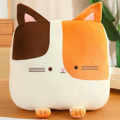 LsnDxg Niedliche Katze Kissen Weicher Plüsch Büro Nickerchen Kissen Spielzeug Plüsch Kissen Home Decor Geschenk Puppe Kinder Geburtstag 40CM 2 von LsnDxg