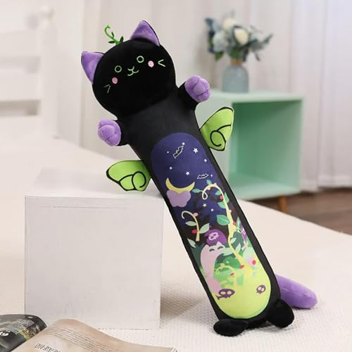 LsnDxg Niedliche Katze Plüsch Kissen Cartoon Plüsch Tier Schlafmatte weiche Kawaii Kinder Kissen Geburtstagsgeschenk 70cm 1 von LsnDxg