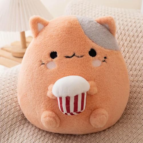 LsnDxg Niedliche Kuh Katze Plüsch Puppe Kawaii Keks Eiscreme Stil Plüschtier Kinder Geschenk Geburtstag 32cm 2 von LsnDxg