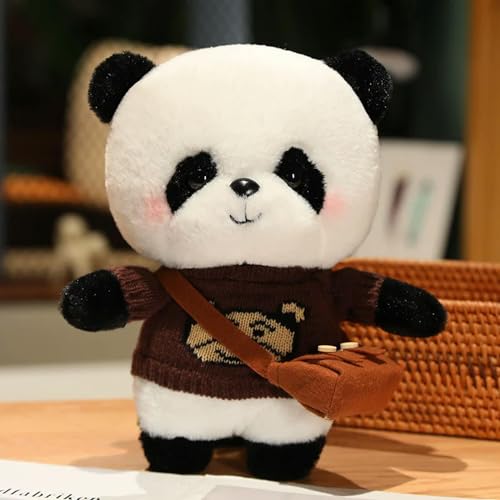 LsnDxg Niedliche Panda Plüschtiere Schöne weiche Cartoon Tiere Puppen für Geburtstag 28cm 2 von LsnDxg