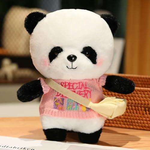 LsnDxg Niedliche Panda Plüschtiere Schöne weiche Cartoon Tiere Puppen für Geburtstag 28cm 8 von LsnDxg