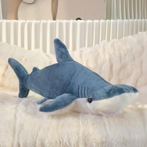 LsnDxg Niedlicher Hai Plüschtier Tier Kissen Geburtstagsgeschenk Kissen Puppe Geschenk 55cm 3 von LsnDxg