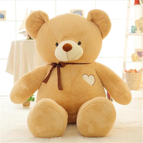 LsnDxg Niedliches Teddybär Plüschtier weiches Tier Puppe Mädchen Geburtstagsgeschenk 120cm 3 von LsnDxg