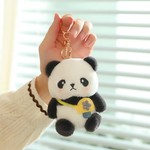 LsnDxg Panda Bär Puppe Plüsch Spielzeug Cartoon Tier Plüsch Weiches Geburtstagsgeschenk für Kinder 12cm 2 von LsnDxg