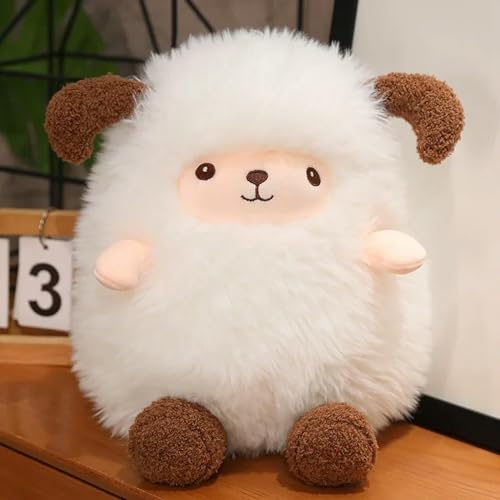 LsnDxg Plüschtiere Schaf süße Kawaii Tier Puppe Mädchen Plüsch Puppe Kissen Sofa Kissen Geschenk Weihnachten Geburtstagsgeschenk 30cm 1 von LsnDxg