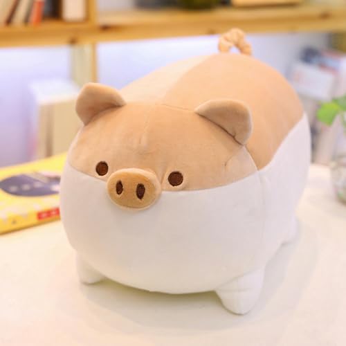 LsnDxg Schwein Plüschtier Puppe Umarmung Kissen Puppe süßes Mädchen Schwein Geburtstagsgeschenk Kinder 50CM 1 von LsnDxg