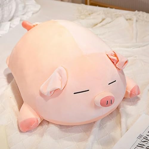 LsnDxg Schwein Plüschtier süßes weiches Cartoon Tier Plüsch Kissen Kinder 80cm 2 von LsnDxg