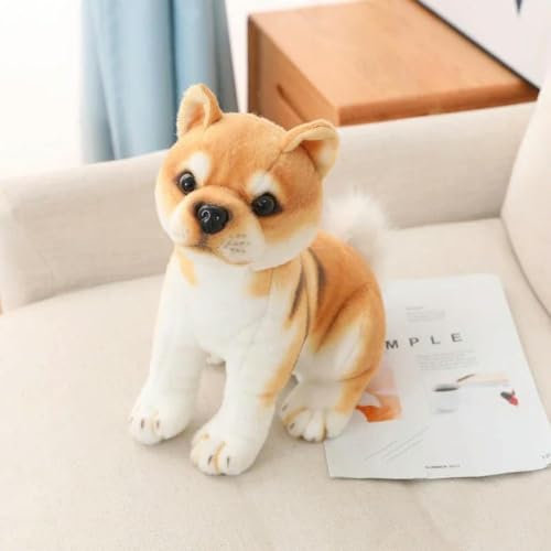 LsnDxg Shiba Inu Hundespielzeug Wolf Tier niedlich Kawaii Kinder Puppe Flauschiges Geburtstagsgeschenk Kinder Junge 20cm 1 von LsnDxg