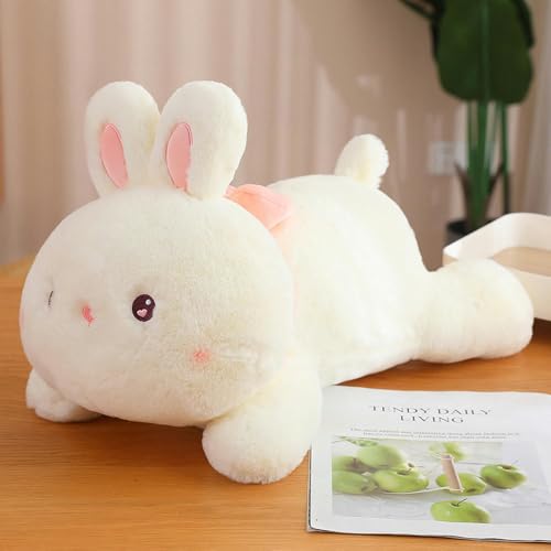 LsnDxg Super süße Umarmung Frucht Hase Plüsch Puppe Neue Hase Ragdoll Kissen Mädchen Puppe Kinder Geburtstagsgeschenk 55CM 4 von LsnDxg