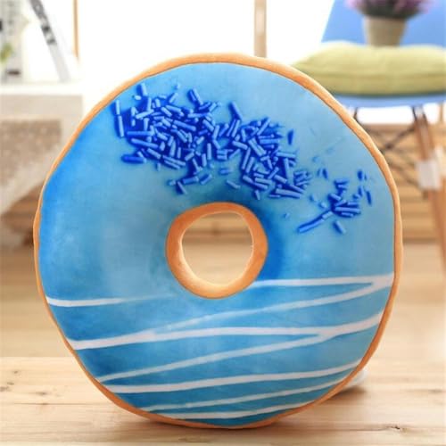 LsnDxg Super weiche kreative Donut Schokolade Dekokissen Kissen Büro Nickerchen Kissen Geburtstagsgeschenk für Kinder 40CM 18 von LsnDxg