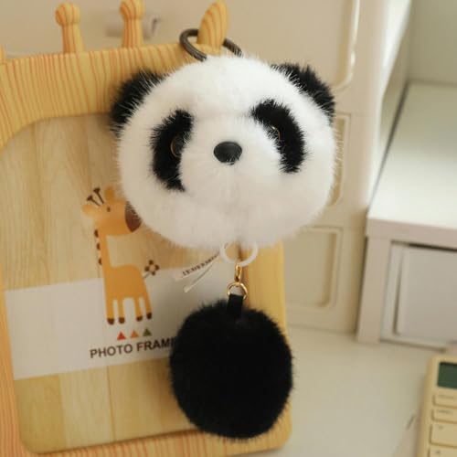 LsnDxg Thai Panda Fuchs Anhänger Männlich und Weiblich Kreativ Niedlich Plüsch Spielzeug Puppe Taschen Hängende Ornamente Kinder Geburtstagsgeschenke 17CM 1 von LsnDxg