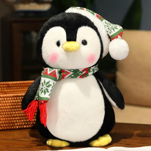 LsnDxg Weihnachten Pinguin Kawaii Plüschtiere Schönes Kissen Weiche Tier Puppen Geburtstagsgeschenk für Kinder 35cm 1 von LsnDxg