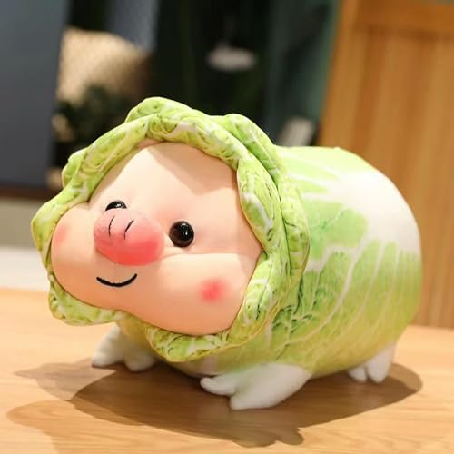 Niedliche Kawaii Kohl Schwein Puppe Lustige Dekompression Spielzeug Puppe Kissen für Geschenk 25cm 1 von LsnDxg