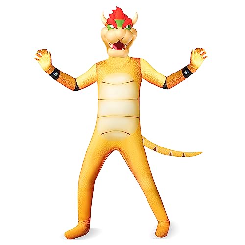 Lspoer Gruseliges Halloween-Kostüm für Kinder, Overall für Cosplay, Cosplay, mit Maske, Outfit, Halloween, 5–12 Jahre Lspoer Gruseliges Halloween-Kostüm für Kinder, Overall für Cosplay, Cosplay, mit Maske, Outfit, Halloween, 5–12 Jahre von Lspoer