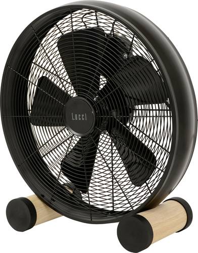 Lucci AIR Breeze Bodenventilator 60W Schwarz, Holz von Lucci AIR