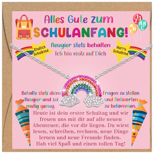 Luckeey Geschenke zur Einschulung Mädchen, Kette Mädchen Einschulung Geschenk, Ideen Schultütenfüllung Schulkind 2025 Mädchen, Einschulungsgeschenk Schulanfang Geschenke für Mädchen Luckeey Geschenke zur Einschulung Mädchen, Kette Mädchen Einschulung Geschenk, Ideen Schultütenfüllung Schulkind 2025 Mädchen, Einschulungsgeschenk Schulanfang Geschenke für Mädchen von Luckeey