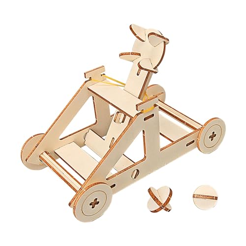 Katapult-Kit Trebuchet-Kit 3D-Puzzles, SteinwerferSchleuder, Katapultmaschinen Desktop-Spielzeug, Stellen Sie Bastel-, Hobby- Und Wissenschaftsbausätze, Stammprojekte Und Tischspiel-Modellbausätze von Luckxing