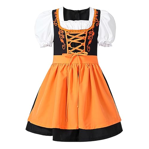 Kleider Für Mädchen, Mädchen Deutsche Dirndl Kleid Kostüme Zum Bayerisches Beer FestivalJahrgang Oktoberfest-Kostüme Dirndl Mädchen Beer FestivalKleid Kinder Dirndlkleid Rock Blusenkleid Für Frauen von Luckxing