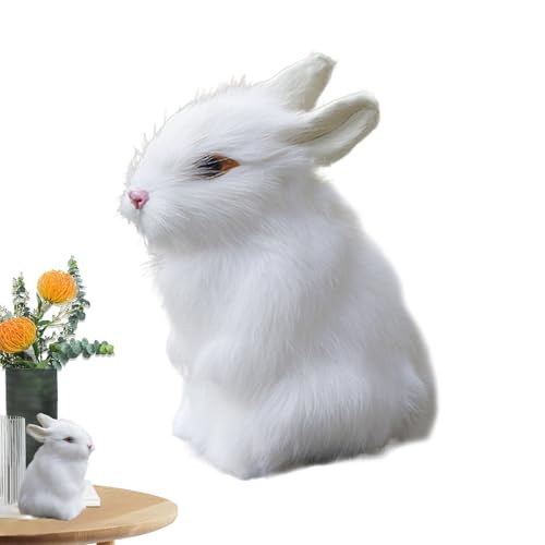 Luckxing Plüschhasen gefülltes Tier, Hasenplüsch - Simulation Heimspielzeug - Baby Bunny Schlafenszeit ausgestopfte Tierplüsch -Stuffs Spielzeugdekoration für Mädchen Luckxing Plüschhasen gefülltes Tier, Hasenplüsch - Simulation Heimspielzeug - Baby Bunny Schlafenszeit ausgestopfte Tierplüsch -Stuffs Spielzeugdekoration für Mädchen von Luckxing