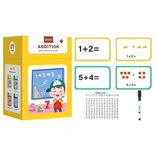 Mathe Lernkarten,Mathematisches Training Lernkarten | Kopfrechnen Lernspiel Für Kinder Mathe Lernkarten,Mathematisches Training Lernkarten | Kopfrechnen Lernspiel Für Kinder von Luckxing