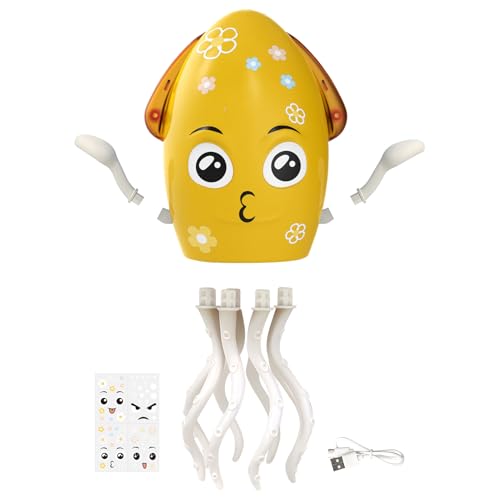 Spielzeug Oktopus, Tanzender Tintenfisch Musikspielzeug, Interaktive Lernaktivitäten mit Licht und Musik für Kinder zu Hause, Partys, Geburtstage, Vorschule und Schule zur sensorischen Spielzeug Oktopus, Tanzender Tintenfisch Musikspielzeug, Interaktive Lernaktivitäten mit Licht und Musik für Kinder zu Hause, Partys, Geburtstage, Vorschule und Schule zur sensorischen von Luckxing