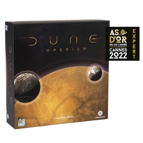 Lucky Duck Game - Dune Imperium | französische Version | Brettspiel | Gesellschaftsspiel | ab 14 Jahren | 1-4 Spieler | 60-120 Minuten von Lucky Duck Games