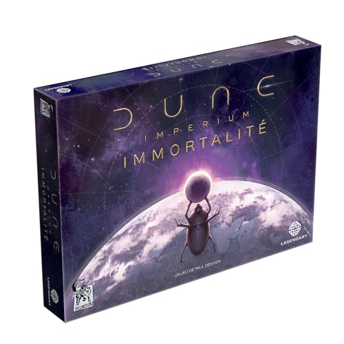 Lucky Duck Games Dune Imperium (Erweiterung: Unsterblichkeit) – Gesellschaftsspiel – französische Version von Lucky Duck Games