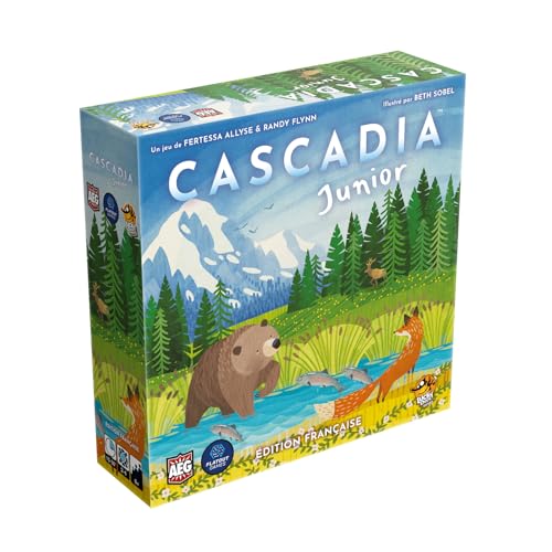 LUCKY DUCK GAMES - Cascadia Junior – Französische Version – 935001 von Lucky Duck Games